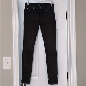 Hudson wax coated denim